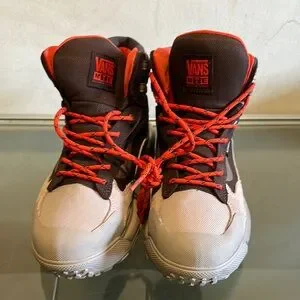 Vans MTE High-Top Boots with Red and Brown Accents VANS Sk8-Hi MTE-1 Shoe High Top Plaid Brown Suede Women main image 2